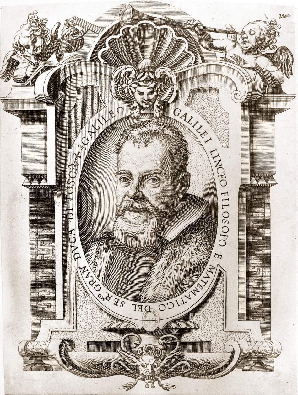 Portrait de Galilée dit Galileo (1564 - 1642) - Unknown