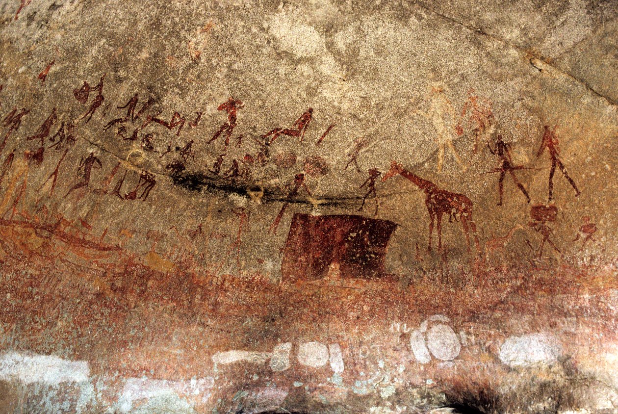Art rupestre San, Afrique du Sud - Unknown