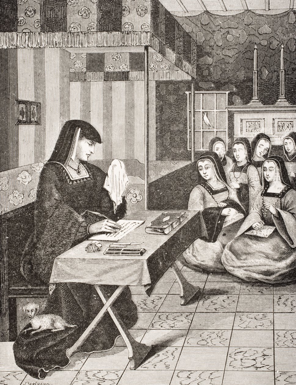 Cour des Dames de la Reine Anne de Bretagne (1477-1514), d
