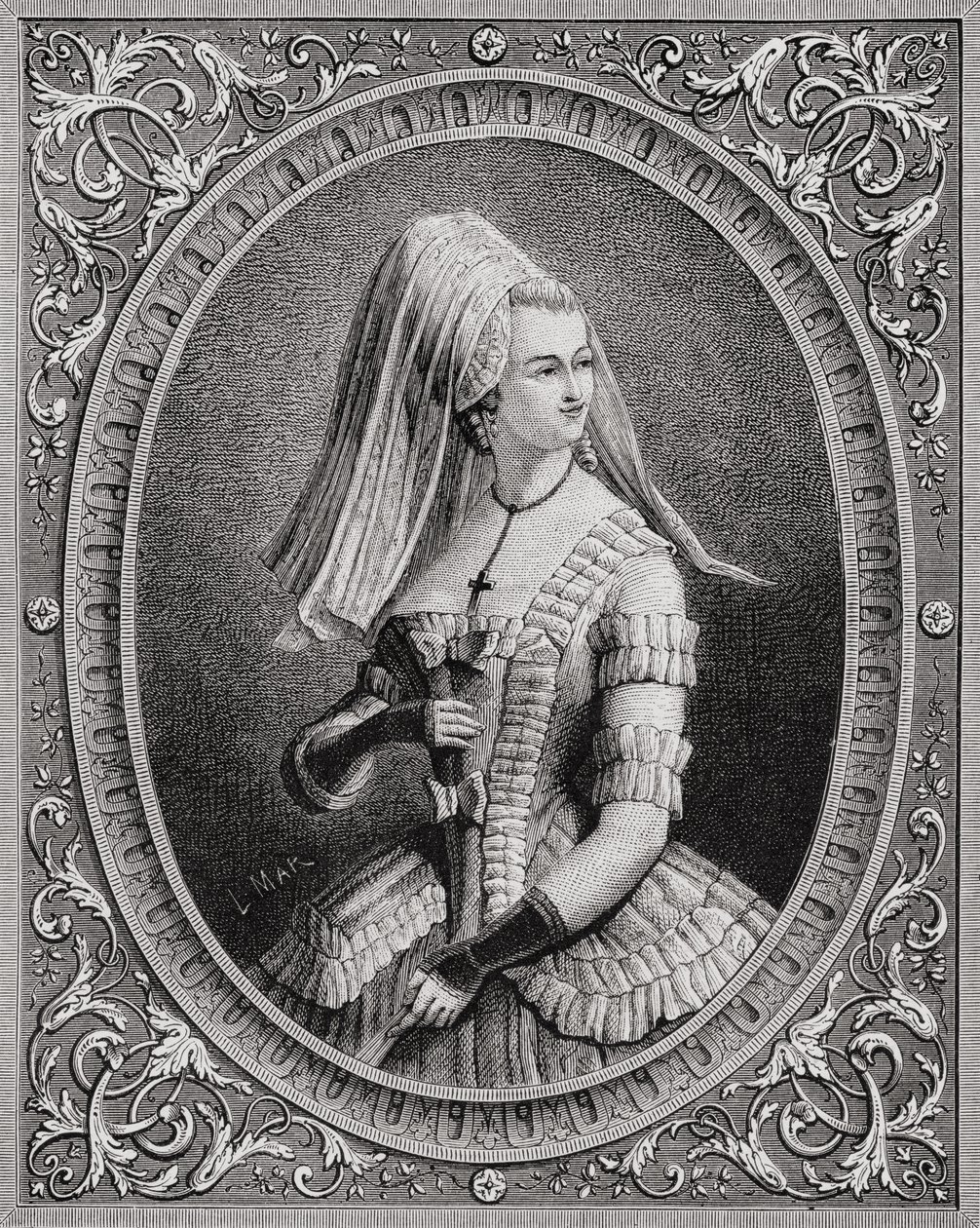 Yolande Martine Gabrielle de Polastron (1749-93) Madame de Polignac, de 