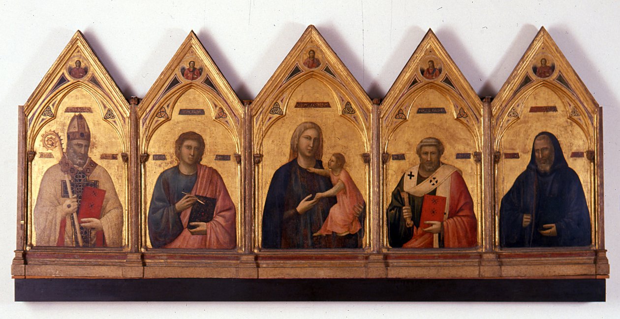 Polyptyque de Badia - Giotto di Bondone