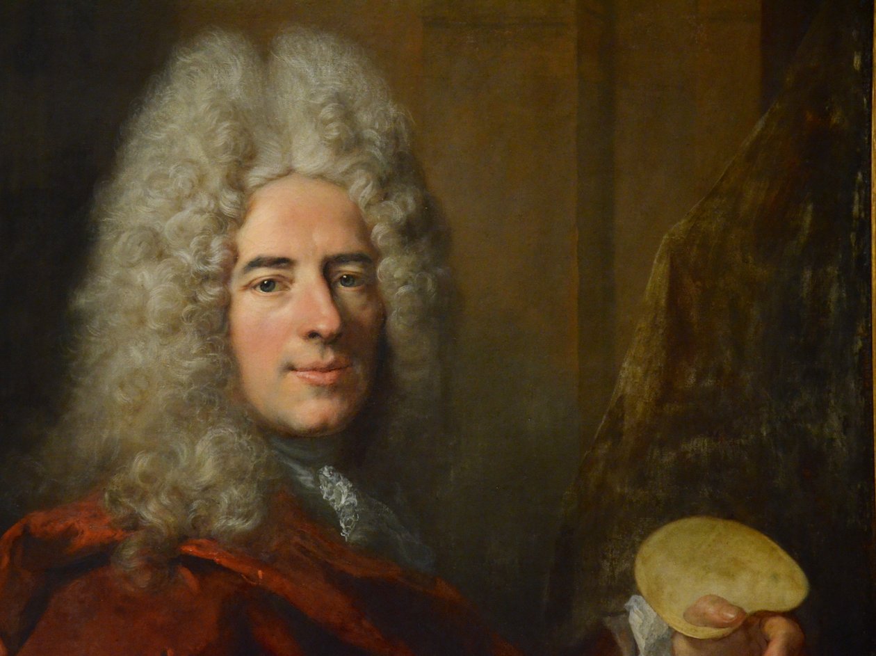 Portrait de Jacques-Antoine Arlaud (détail) - Largilliere