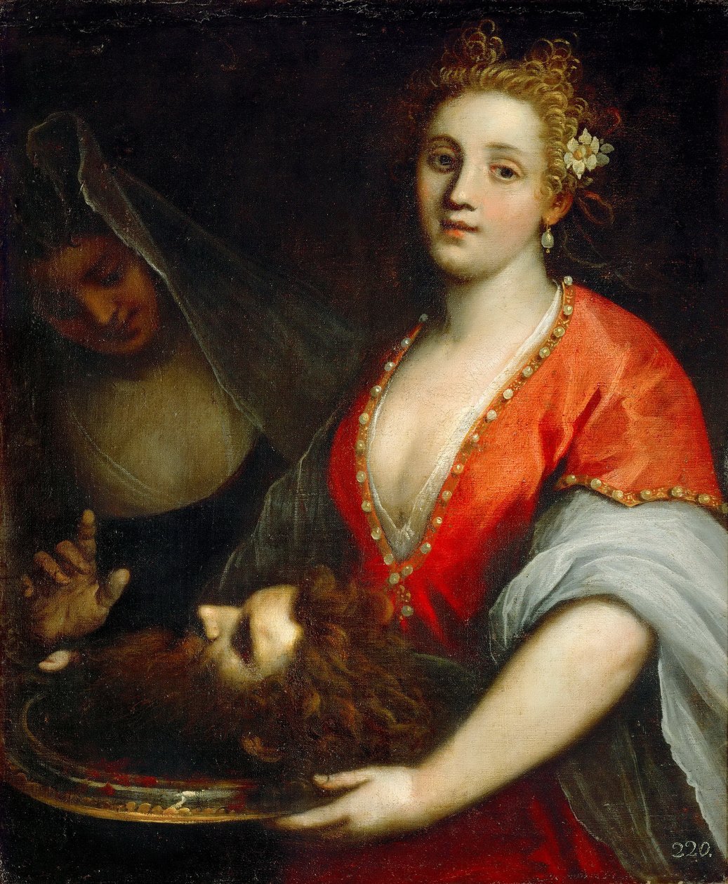Salomé avec la tête de Jean-Baptiste - Palma Il Giovane