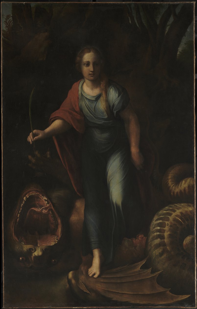 Sainte Marguerite - Raffaello Sanzio Raphael