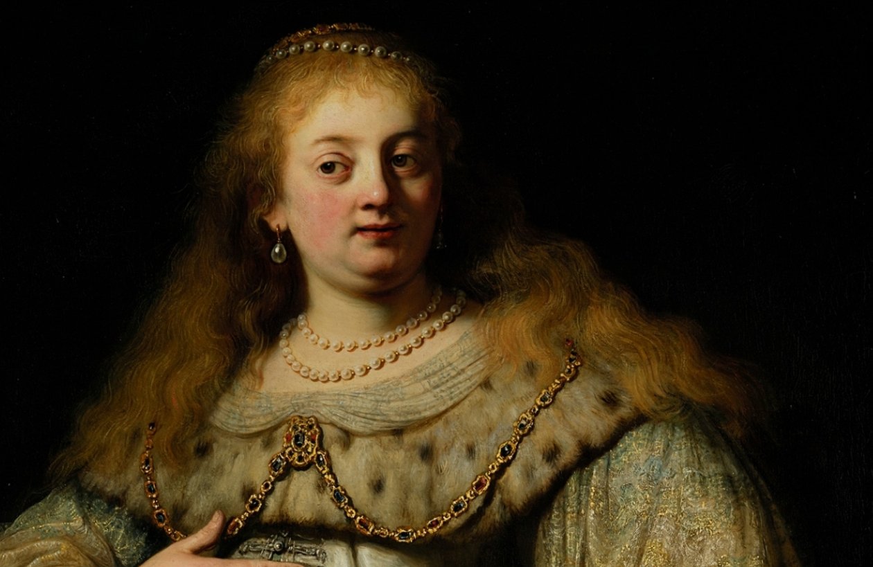 Artémise (détail) - Rembrandt van Rijn