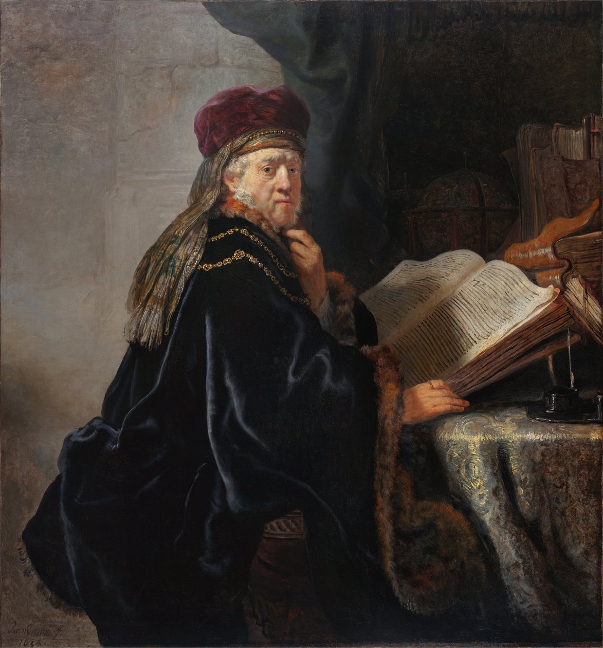 Un érudit dans son étude - Rembrandt van Rijn