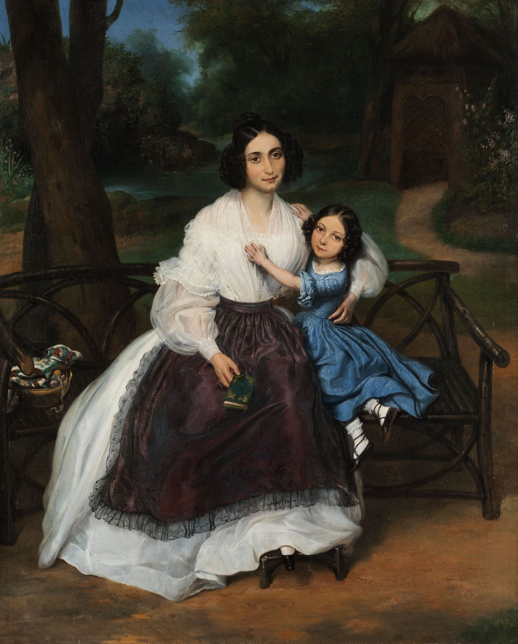 Portrait Biedermeier d