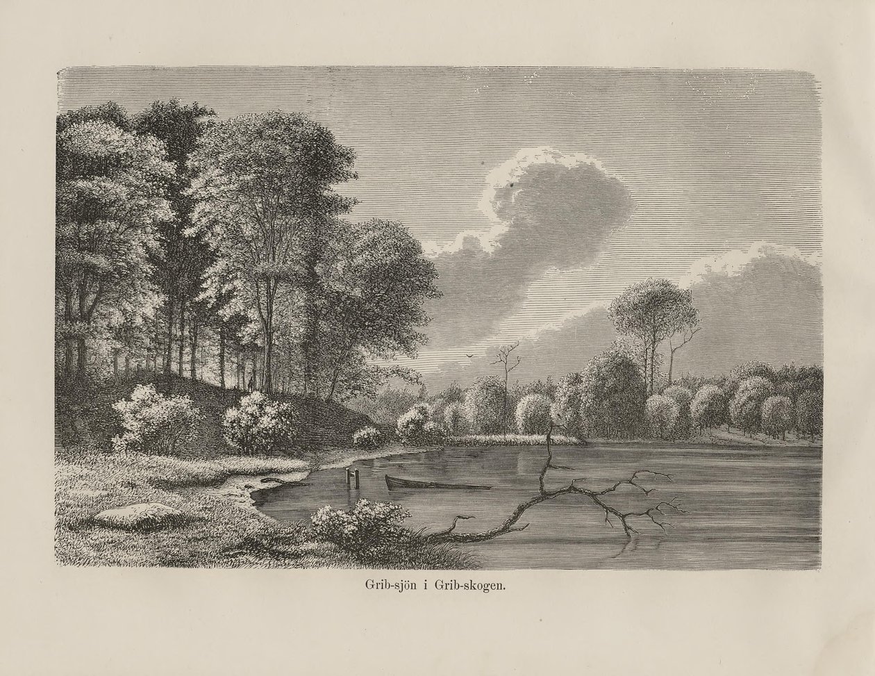Illustration tirée du livre Nordiska taflor par un auteur inconnu et publié - Unknown