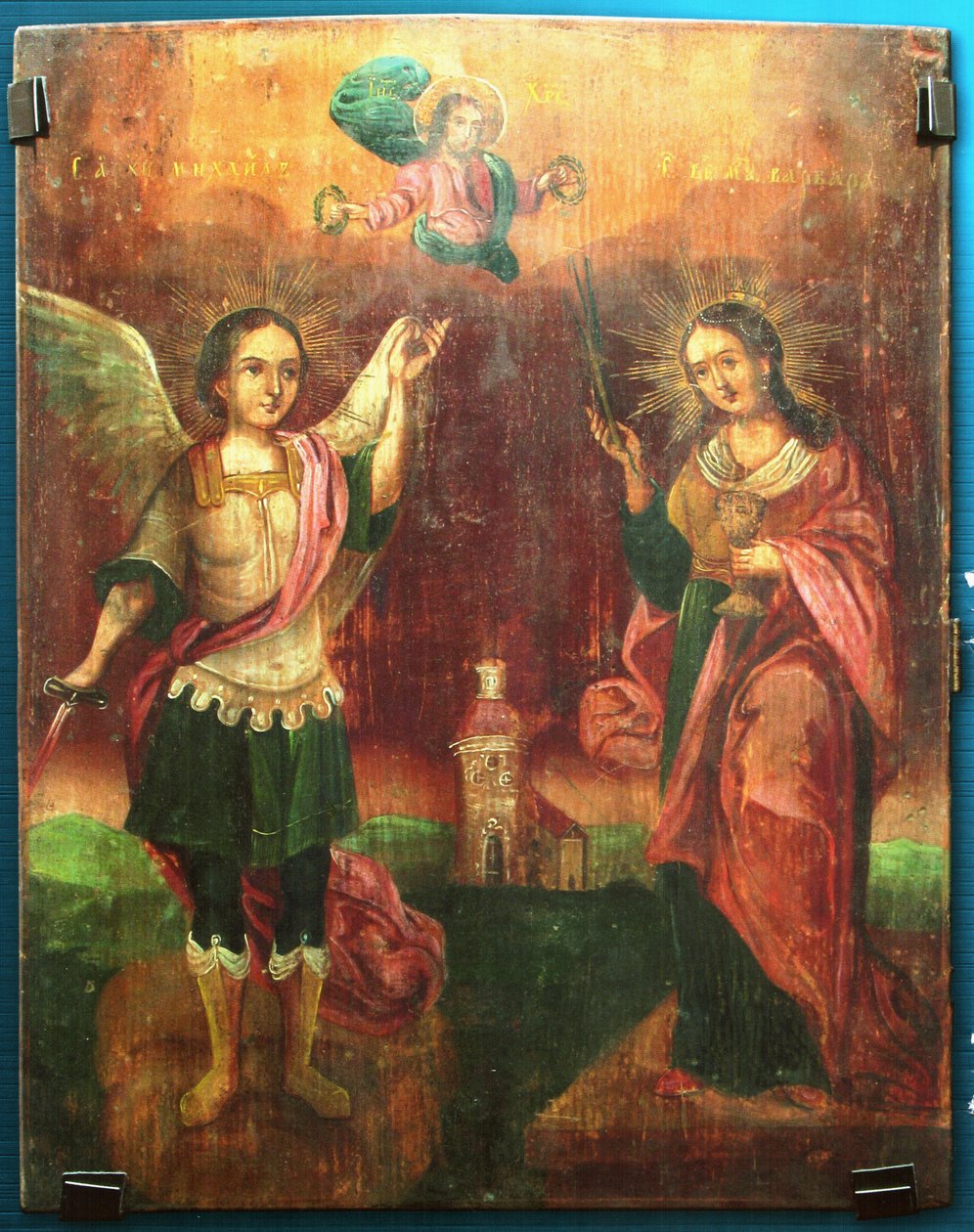 Saint Mikhail et Sainte Varvara - Unknown
