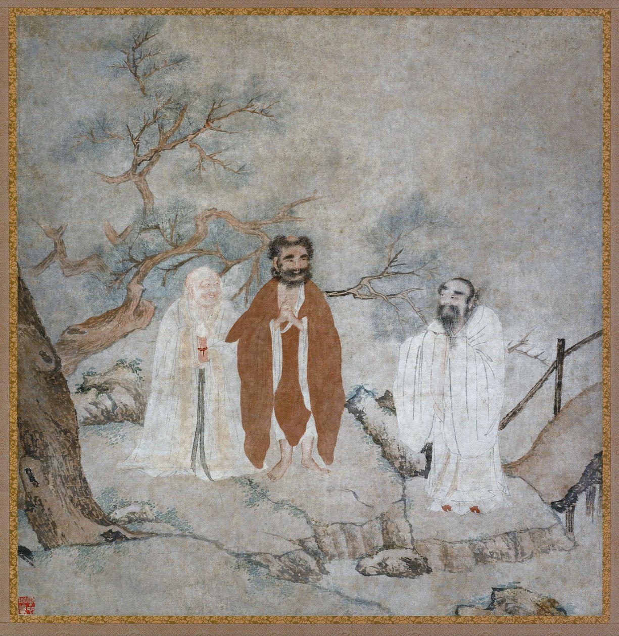 Sakyamuni, Lao Tzu et Confucius - Unknown