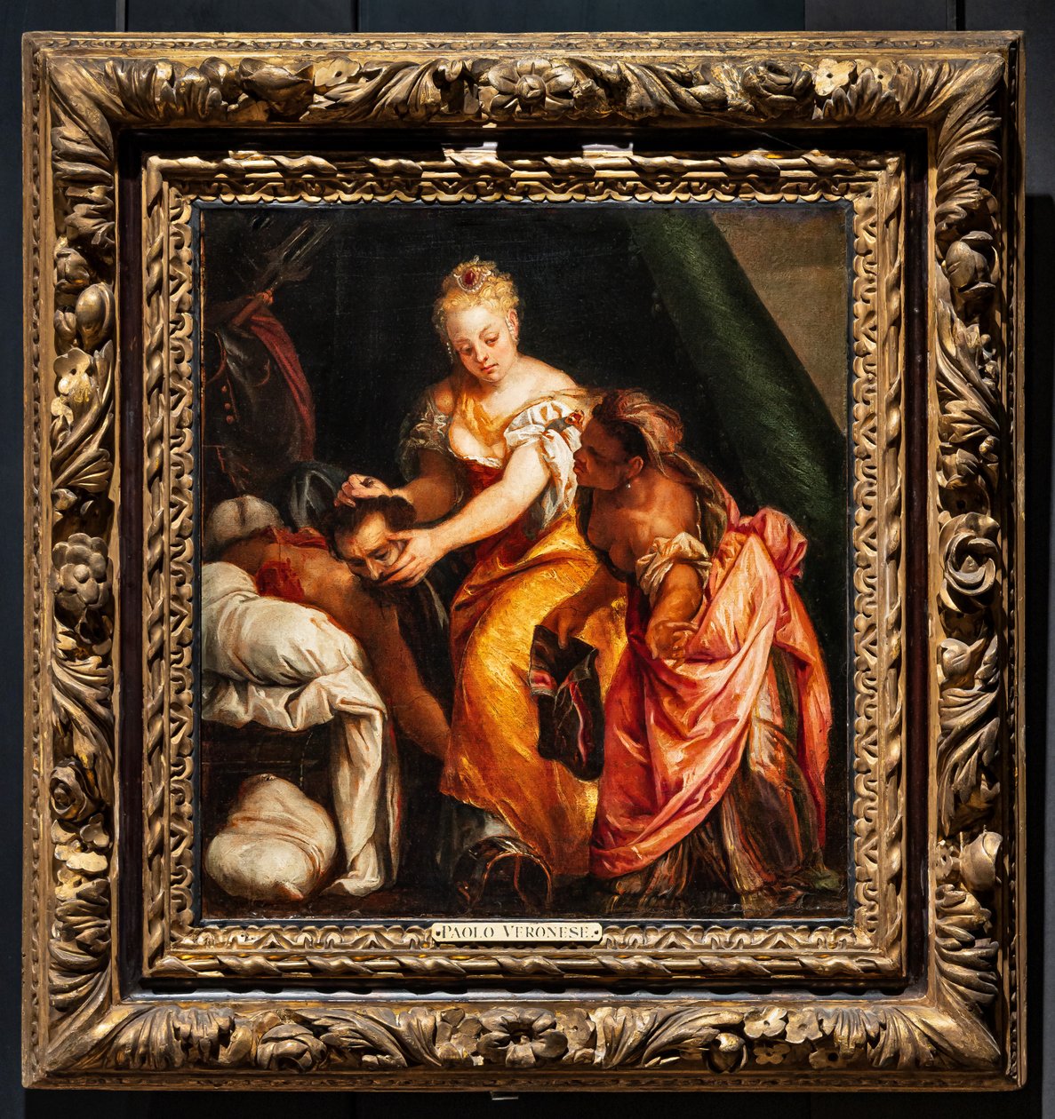 Judith avec la tête d