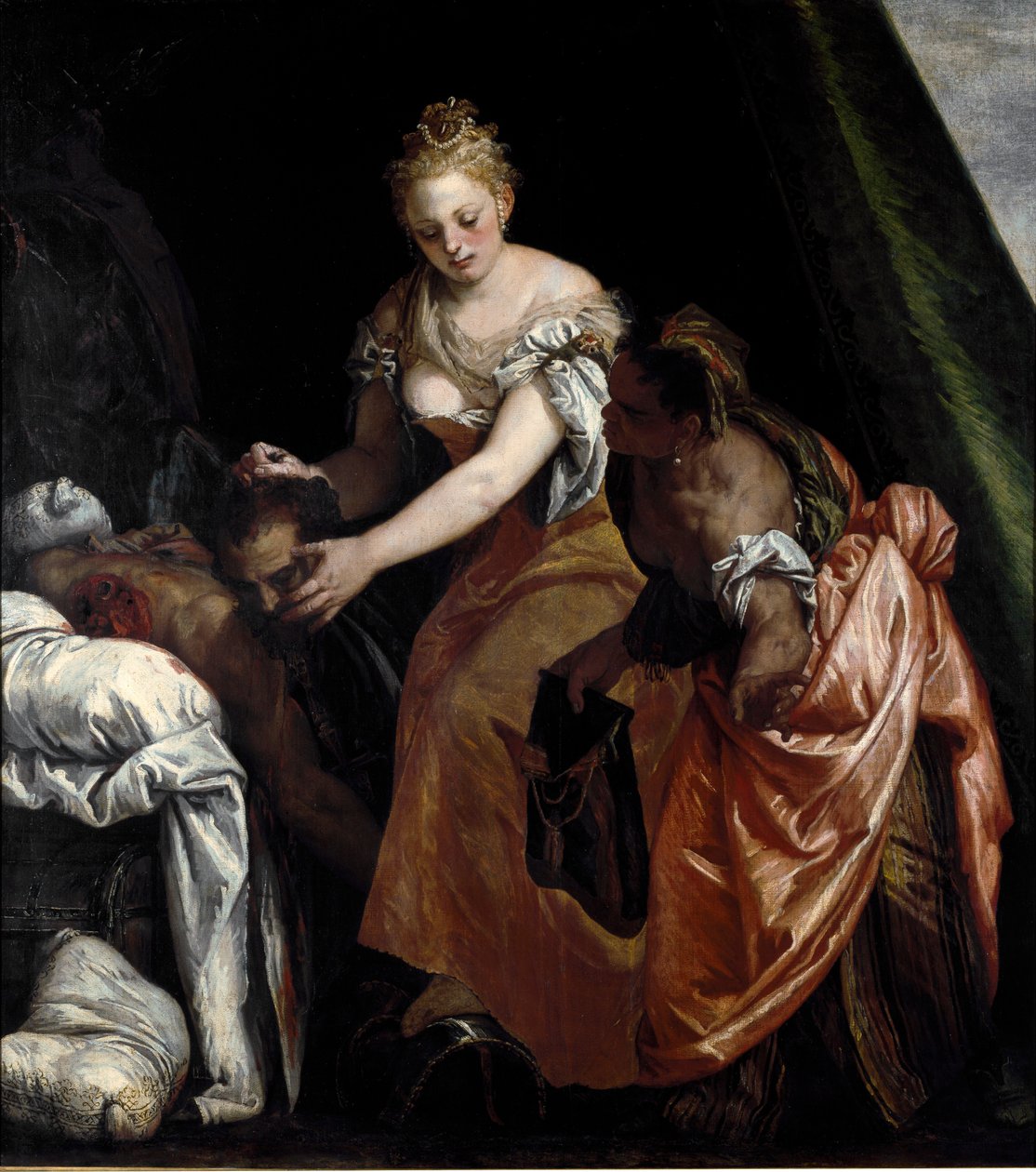 Judith avec la tête d