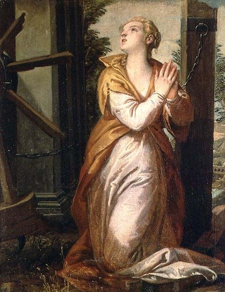 Sainte Catherine - Veronese