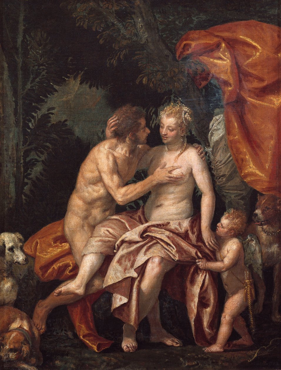 Vénus et Adonis - Veronese