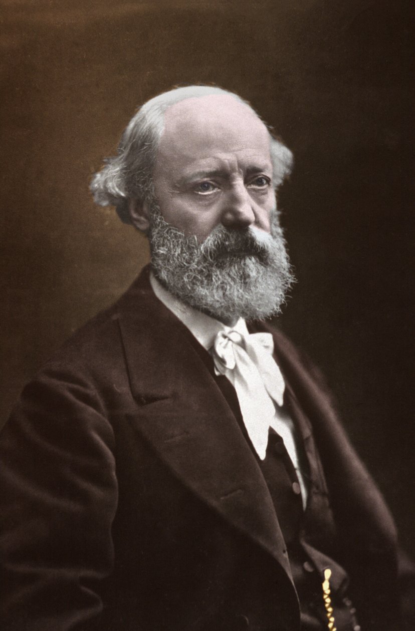 Eugène Viollet Le Duc, vers 1870-1875 (photo n/b) - Nadar