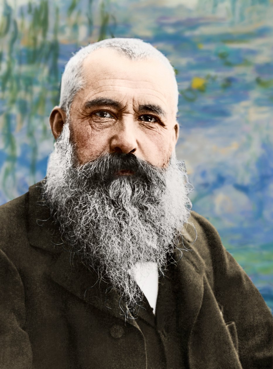 Portrait de Claude Monet, vers 1899 - Nadar