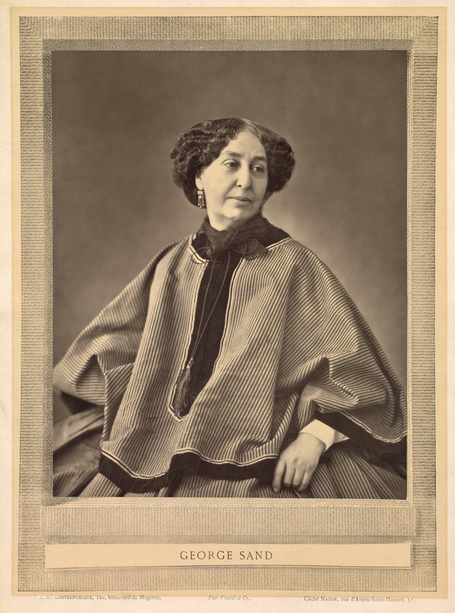 Portrait de George Sand - (1820 1910) Nadar
