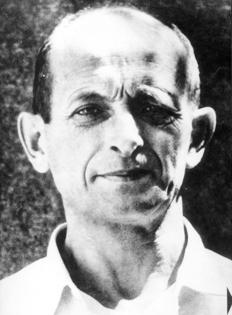 Adolf Eichmann, un des fondateurs des chambres à gaz et autres équipements d