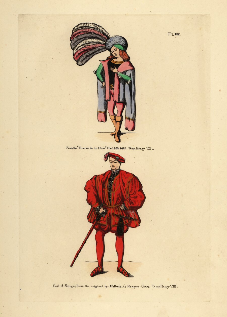 Mode des hommes coquets du 16ème siècle - Unknown