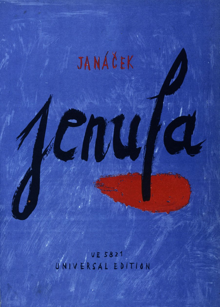 Couverture de Jenufa par Leos Janacek - Unknown
