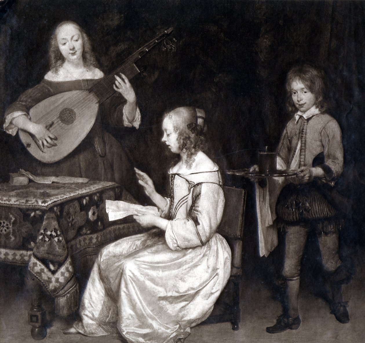 Gerard ter Borch, scène musicale - Unknown