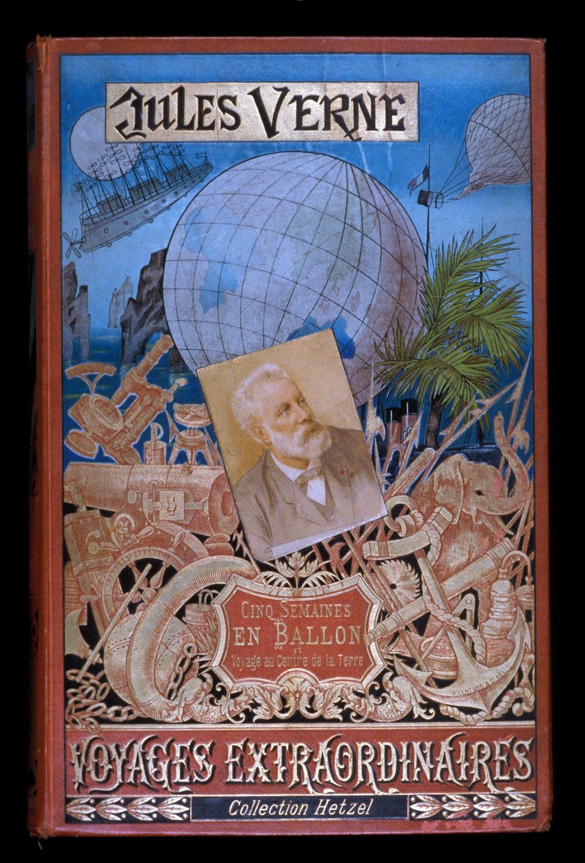 Loire Atlantique N* 189 - Nantes - Musée Jules Verne - Première édition de « Cinq semaines en ballon » - Unknown