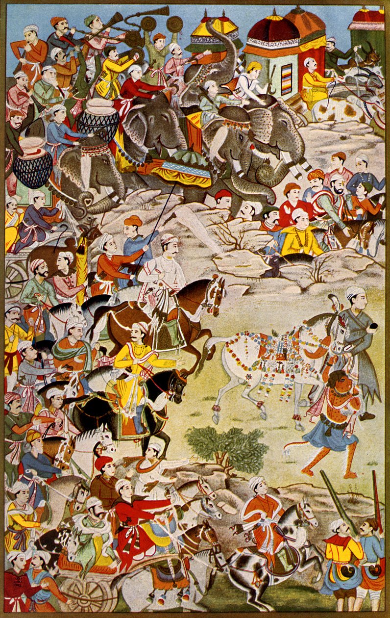 Marche du grand Moghol, Akbar le Grand - Unknown