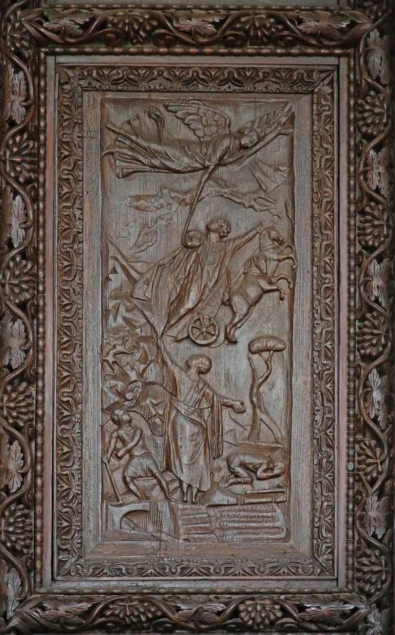 Panneau de la porte du 5ème siècle : l