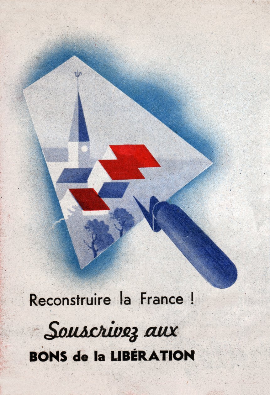 Reconstruction en France après la IIe Guerre Mondiale - Unknown