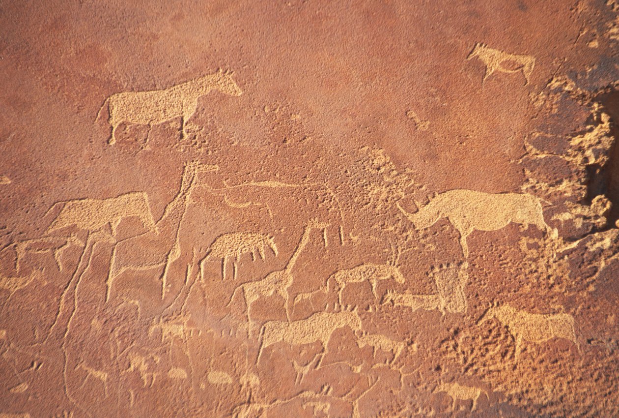 Twyfelfontein, au sud de Khorixas, possède l