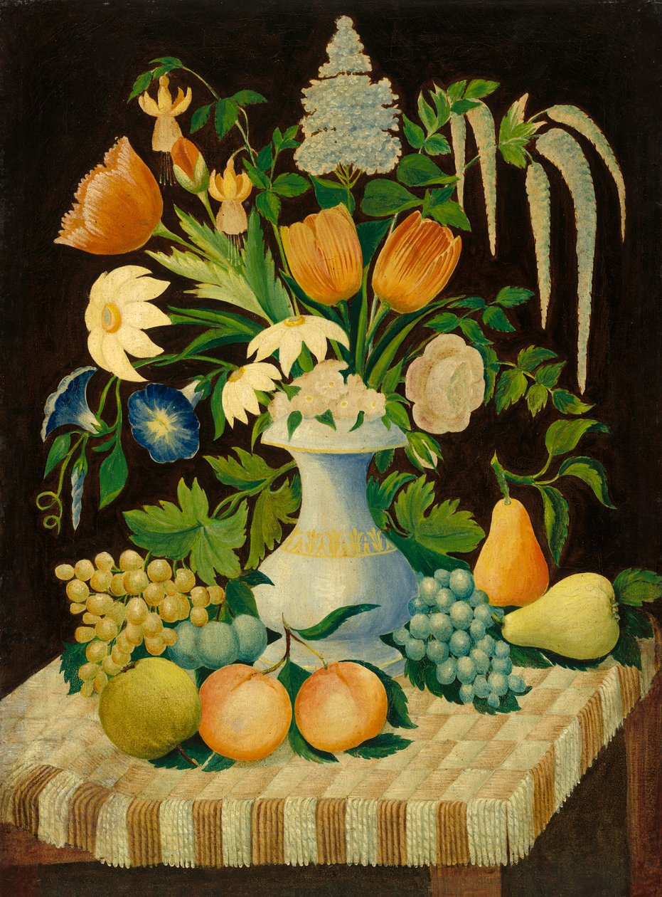 Fleurs et fruits - American School