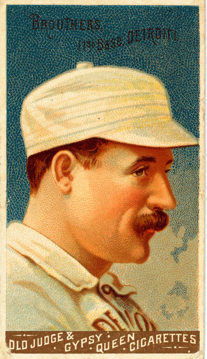 Portrait de Dan Brouthers, 1887 - American School