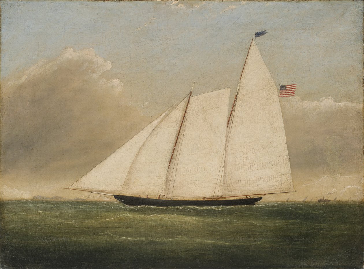 Yacht America, 1851 - American School