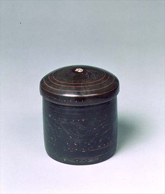Boîte, chinoise, dynastie Han occidentale, 206 av. J.-C.-6 apr. J.-C. - Chinese School