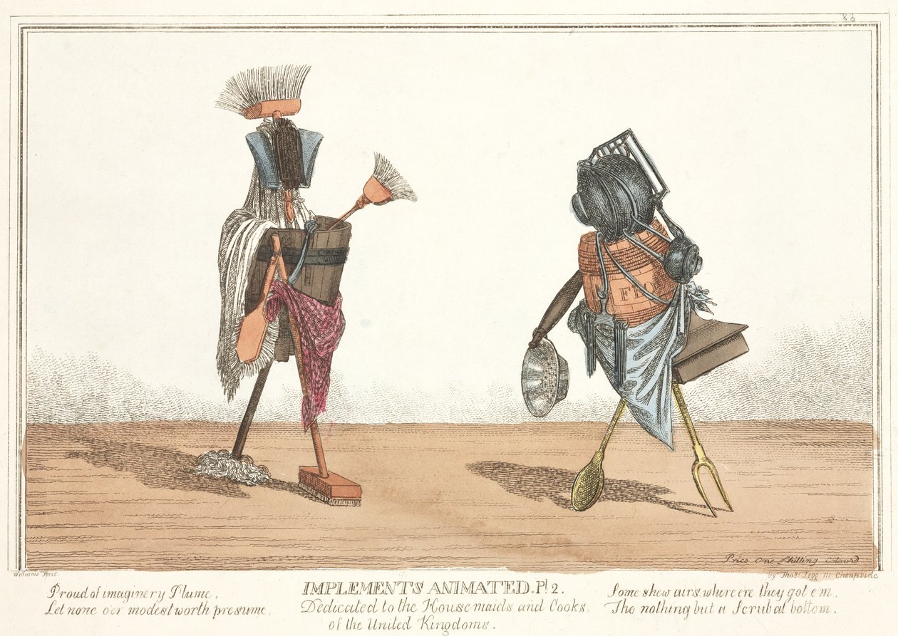 Instruments animés, 1811 - English School