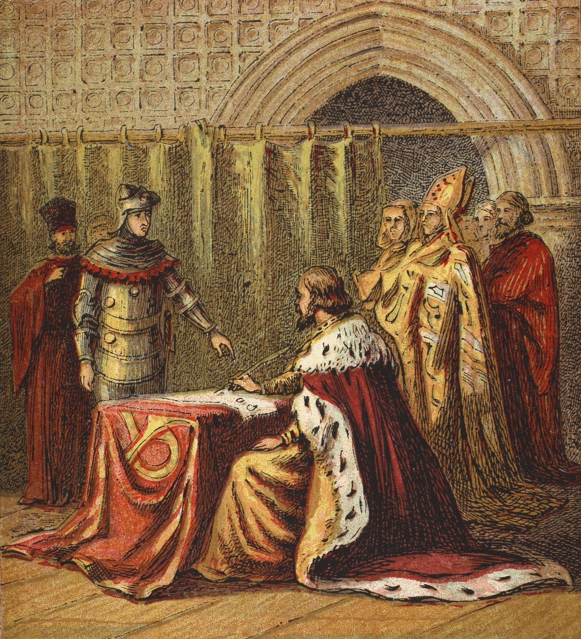 Abdication de Richard II - English School