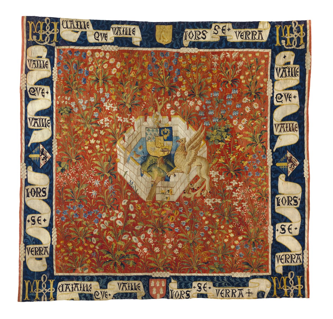 Tapisserie Millefleurs, vers 1520 - Flemish School