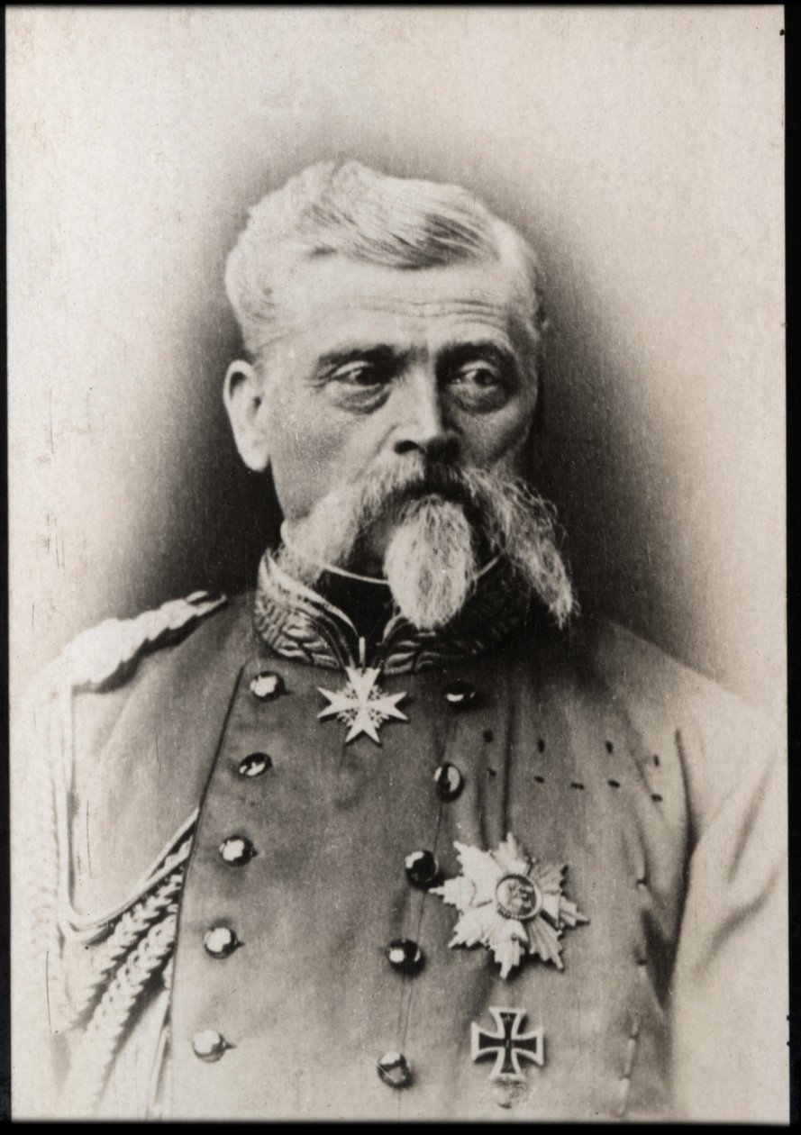 Portrait du Baron Ludwig Samson Arthur Freiherr von und zu der Tann Rathsamhausen (1815-1881) - French Photographer