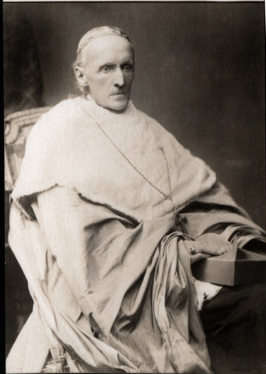 Portrait du Cardinal Henry Edward Manning (1808-1892) - French Photographer