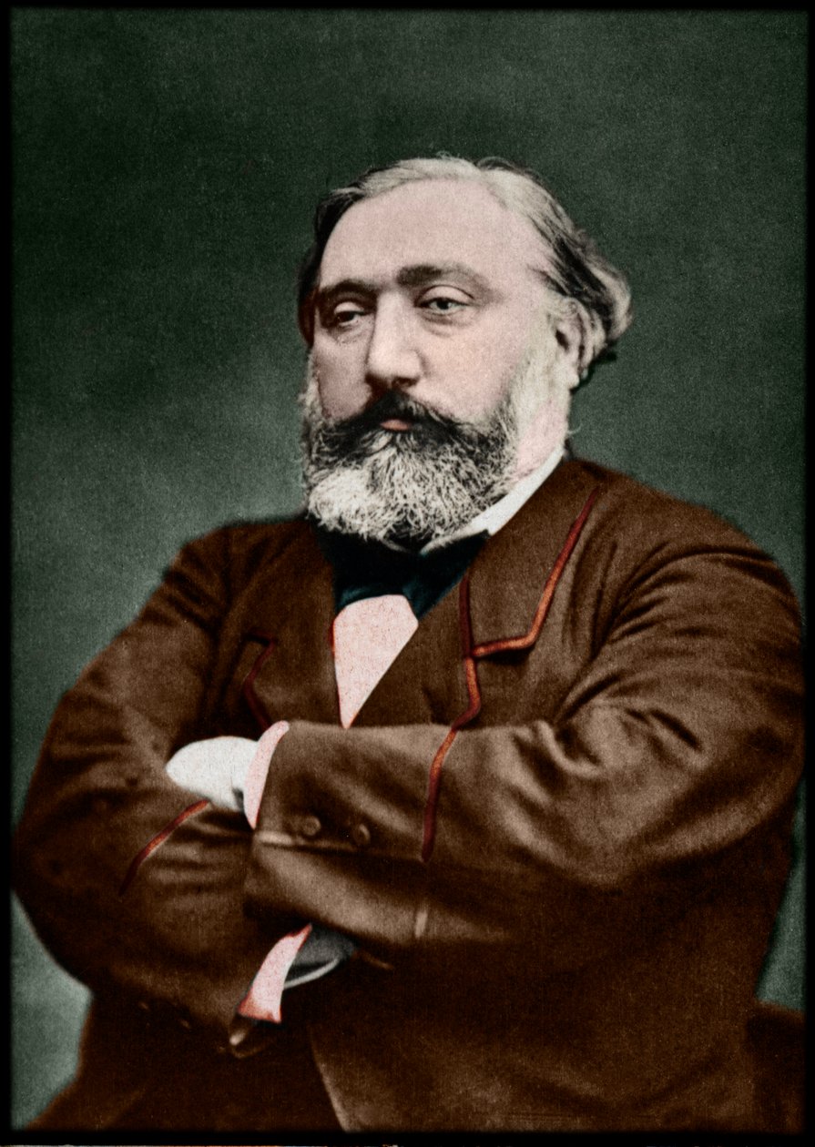 Portrait de Léon Gambetta (1838-1882), Homme d