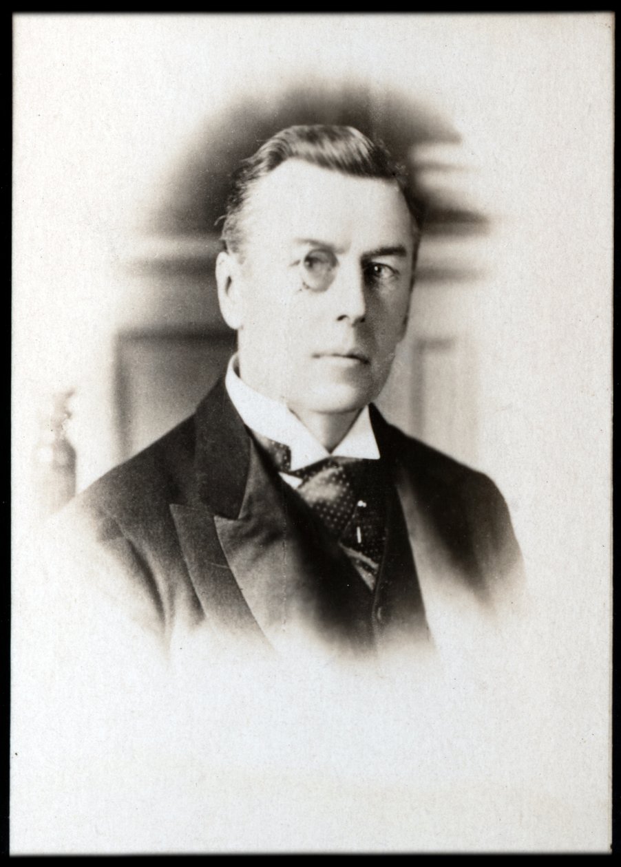 Portrait de Lord Joseph Chamberlain (1836-1914), homme d