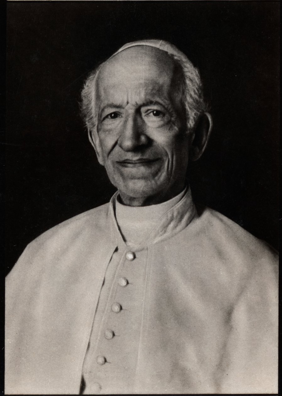 Portrait du Pape Léon XIII (1810-1903). - French Photographer
