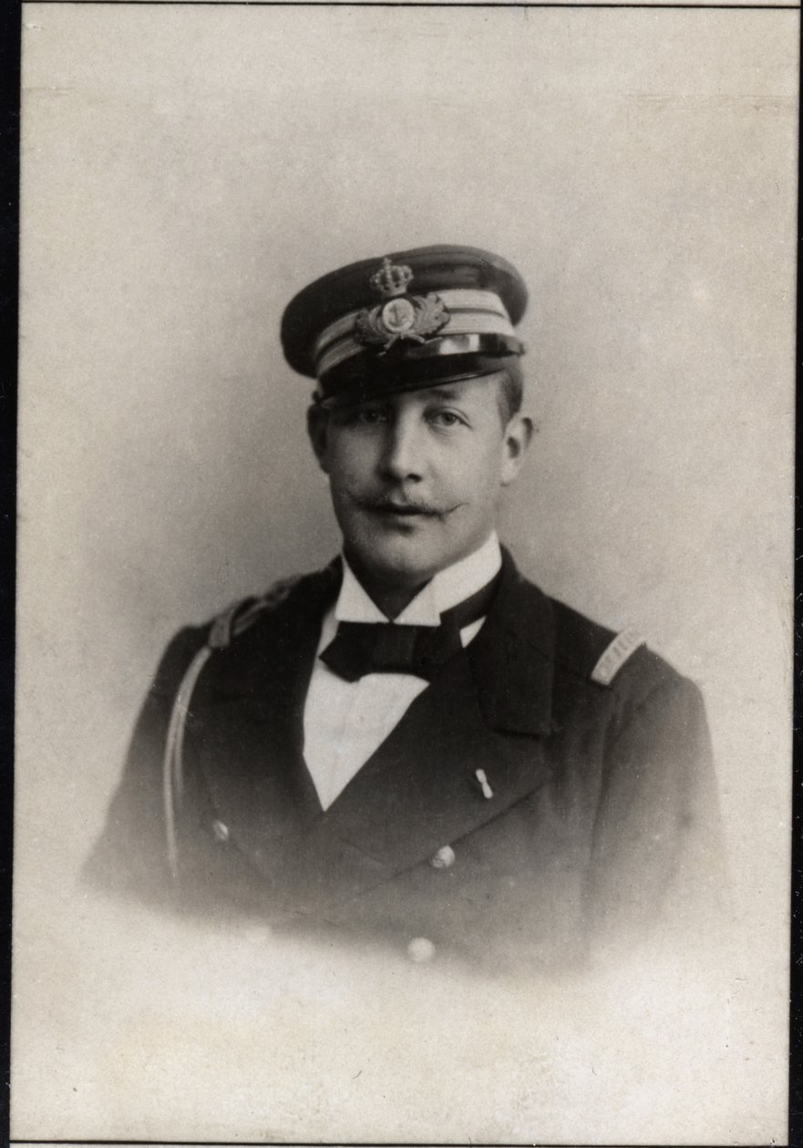 Portrait du prince Georges de Grèce et du Danemark (1869-1957) - French Photographer