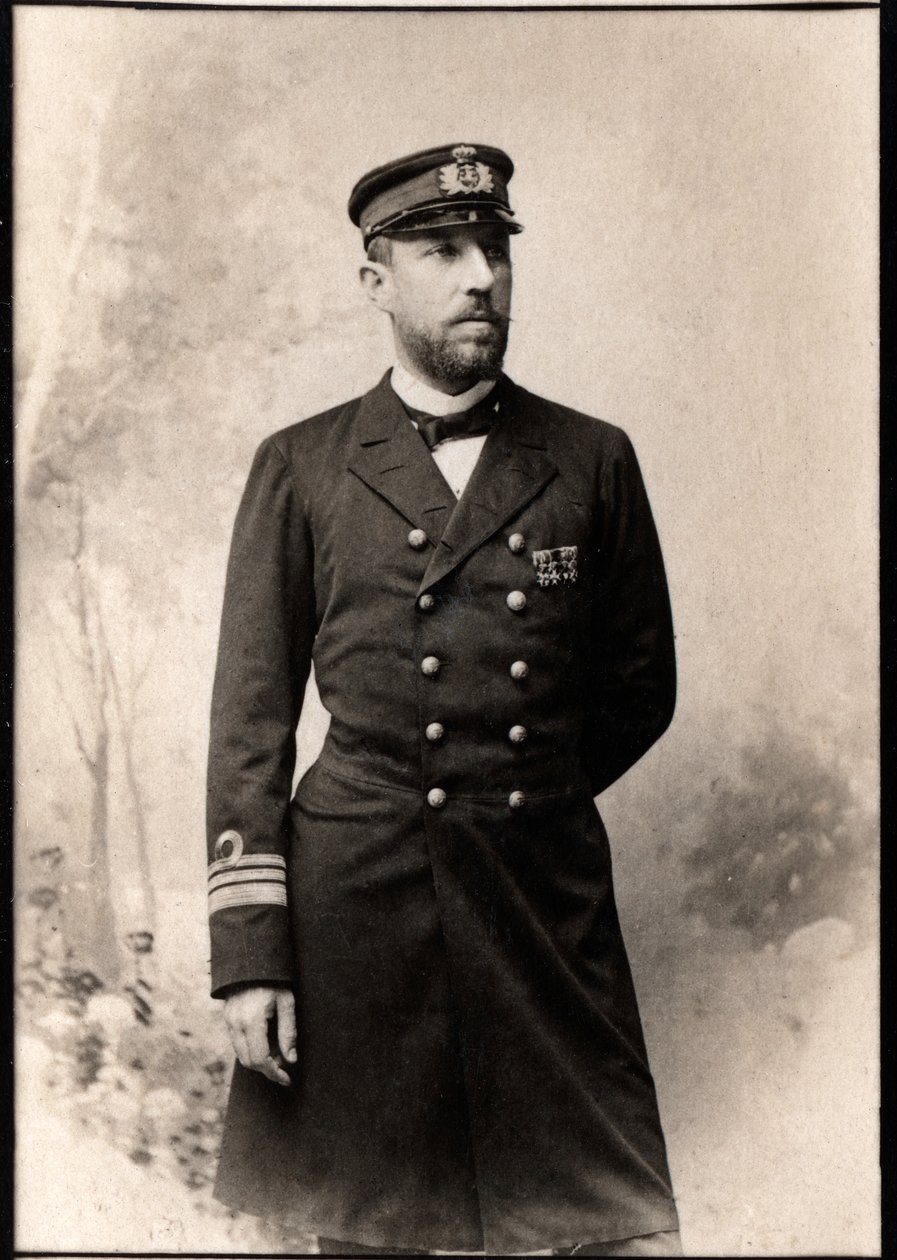 Portrait du Prince Oscar Bernadotte de Suède (1859-1953) - French Photographer