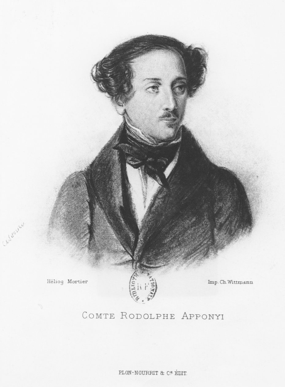 Comte Rodolphe Apponyi - French School