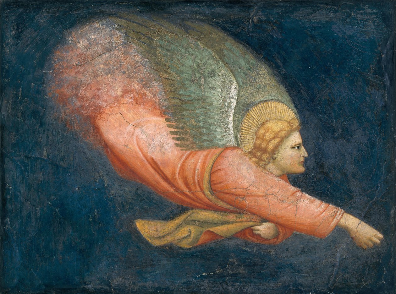 Ange, vers 1328 - Italian School