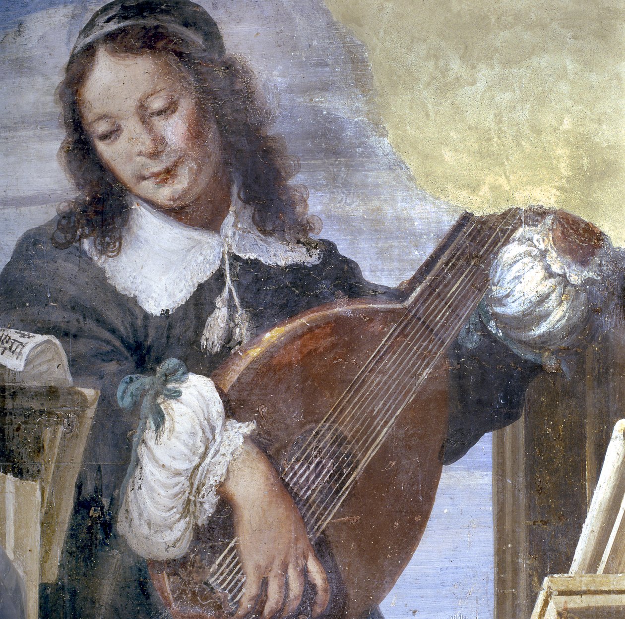 Musicien (détail) - Italian School