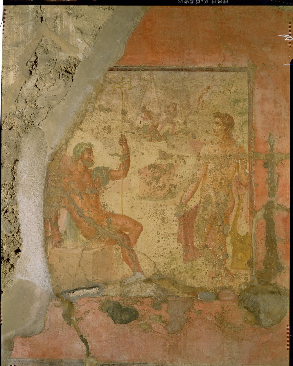 Neptune et Apollon, romain, 1er siècle - Roman