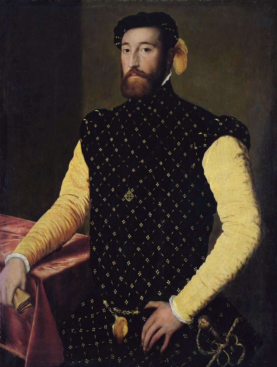 Homme portant la croix de l