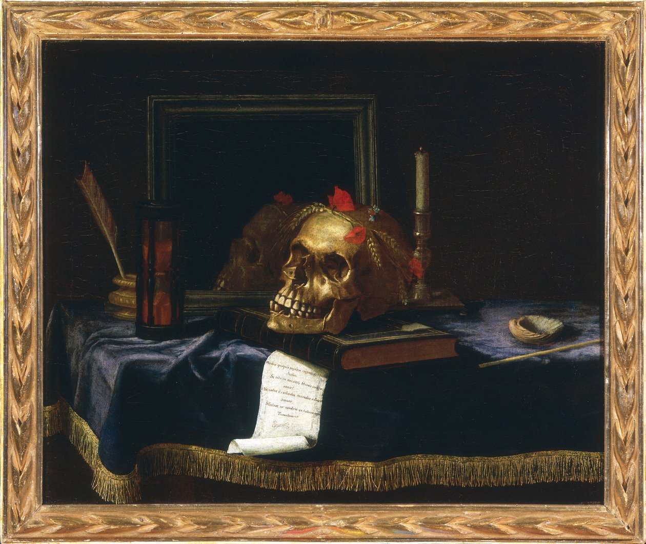 Nature morte avec Memento Mori - Unknown
